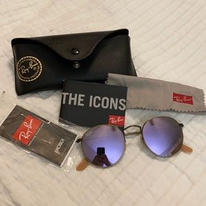 RAY-BAN VIOLET FLASH LENSE RB3447N